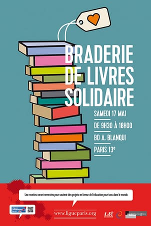 Braderie de livres solidaire 2014