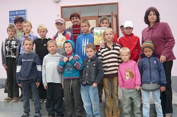 Les enfants de l'internat <i>Grinauti</i> - Moldavie