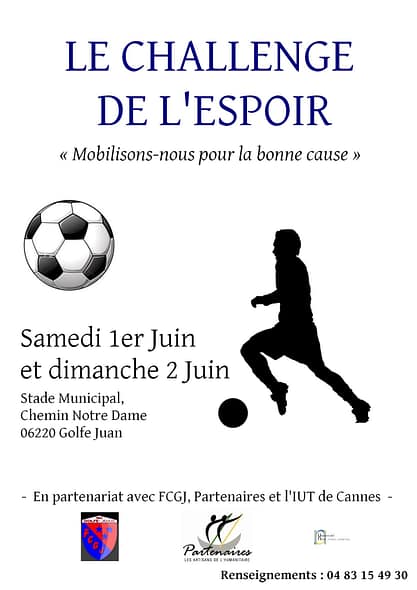 Affiche Le challenge de l'espoir