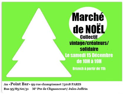 Affiche Marché de Noël
