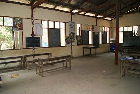 La salle de classe actuelle